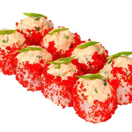 Ролл калифорния спайси с крабом