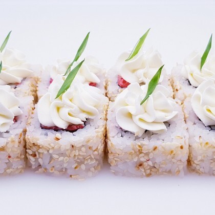 Ролл самурай с креветкой