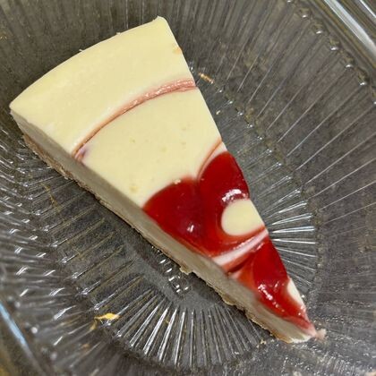 Чизкейк с клубникой