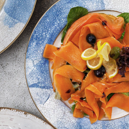 Слабосоленый лосось