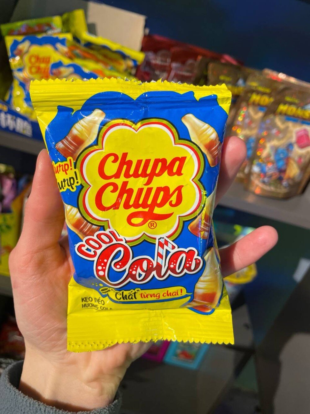 Жевательный мармелад Chupa Chups со вкусом колы