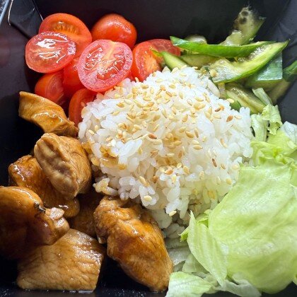 Донбури с курицей