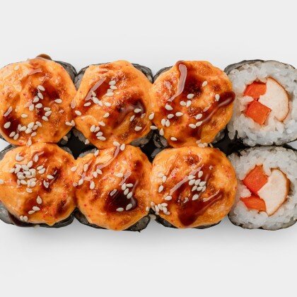 Запеченный с курицей