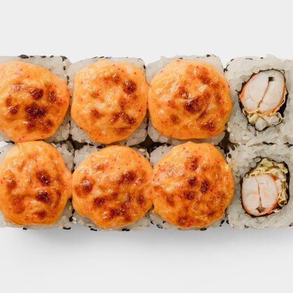 Запеченный с креветкой