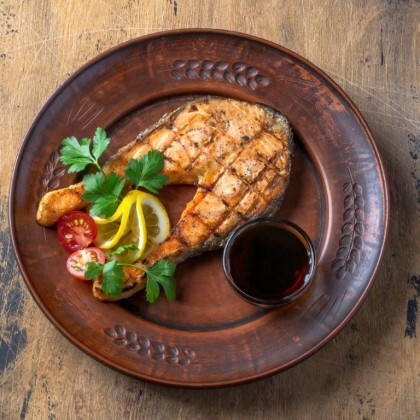 Стейк из семги