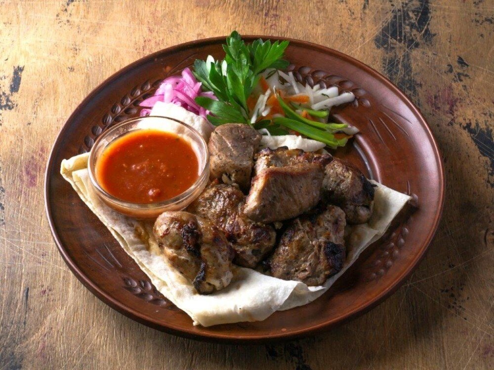 Шашлык (свиная шейка)