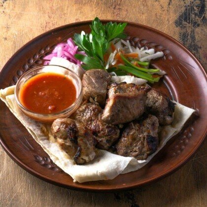 Шашлык (свиная шейка)