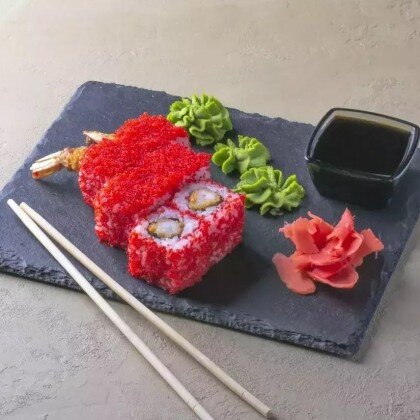 Роллы "Эби темпура"