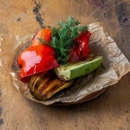 Овощи на углях