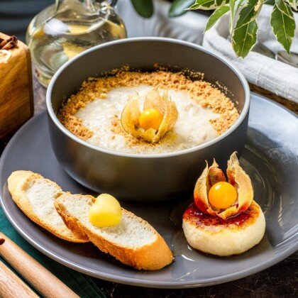 Завтрак с кашей "Овсяной" и сырником