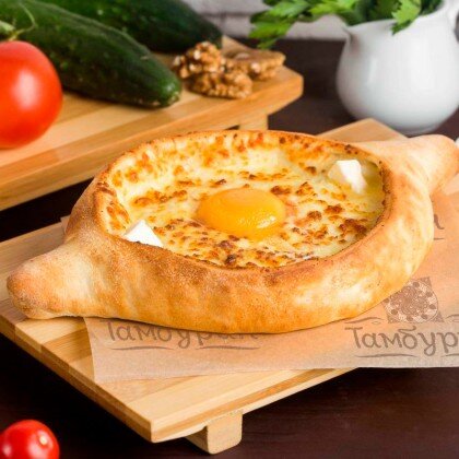 Хачапури по-аджарски мини