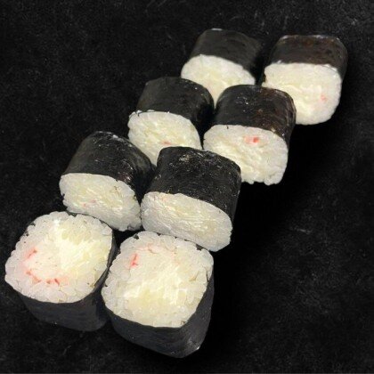 Сливочные маки с крабом 8 шт