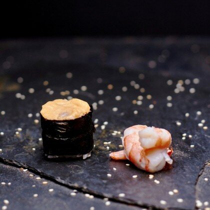 Васабико с креветкой 1 шт