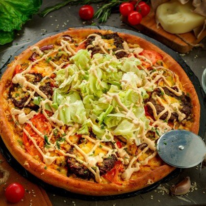 Пицца "Гамбургер"