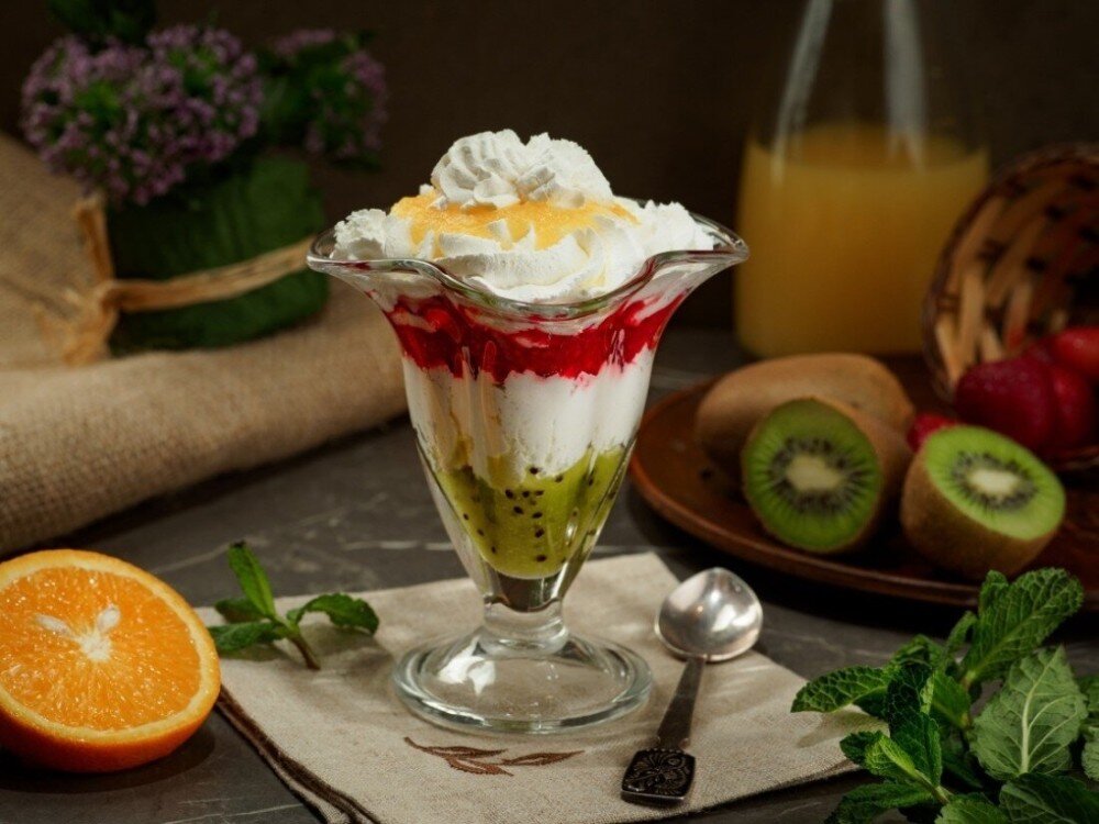 Фруктовый десерт