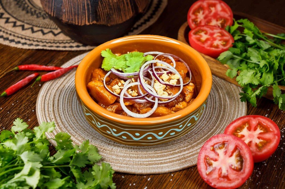 Оджахури со свининой