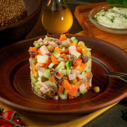 Салат "Оливье"