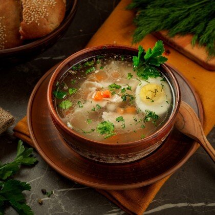 Бульон куриный