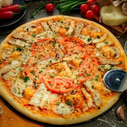 Пицца "Барбекю"