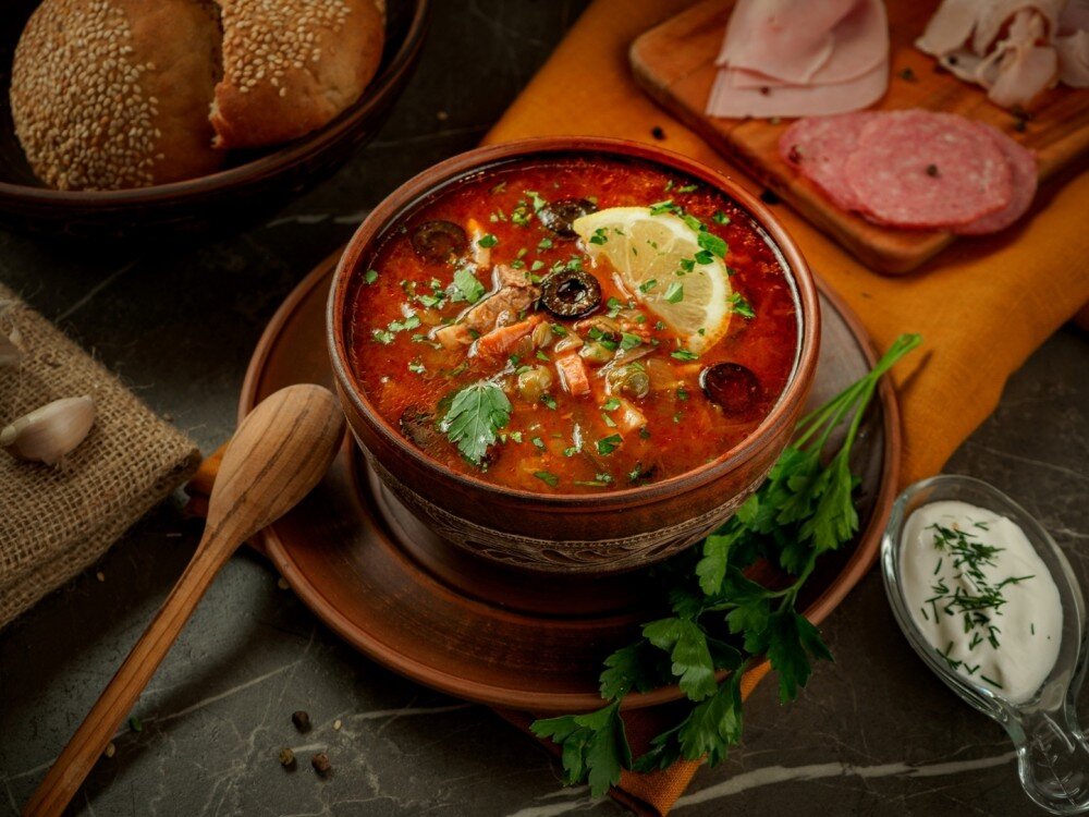 Солянка мясная