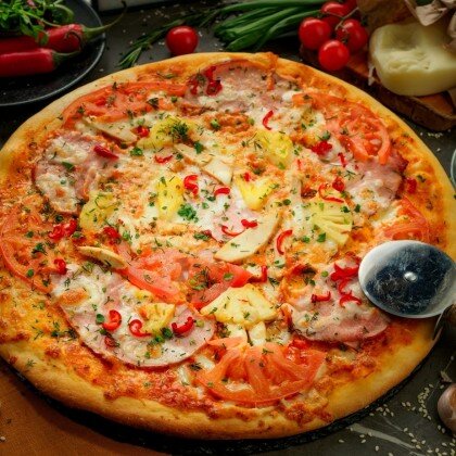 Пицца "Тропикана"