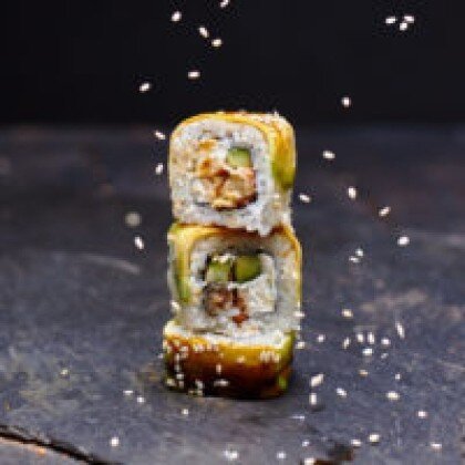 Зеленый пояс ролл 8 шт