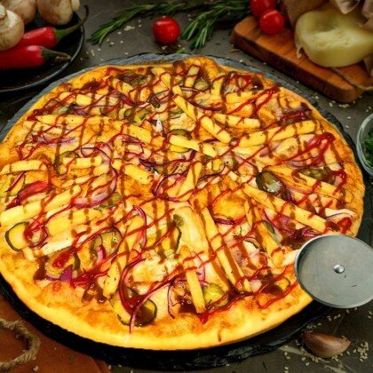 Пицца "Чикен фри"