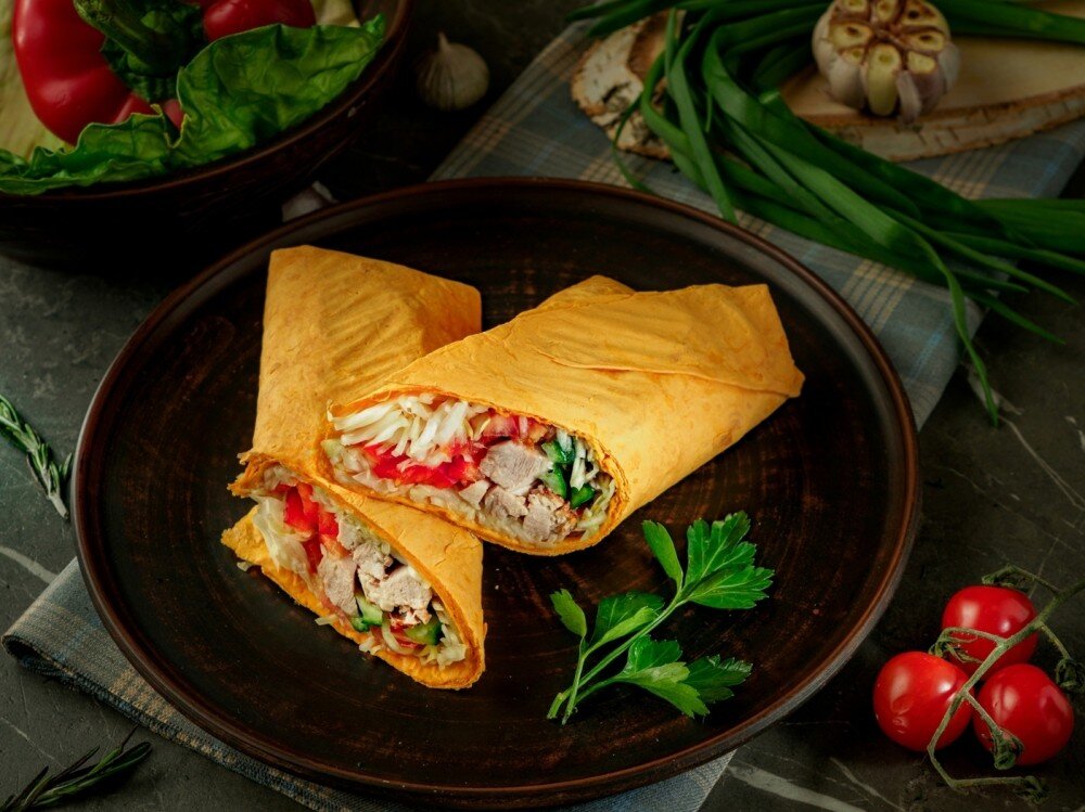 Шаурма со свининой