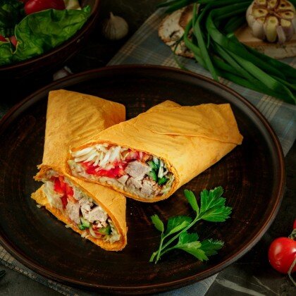 Шаурма с курицей