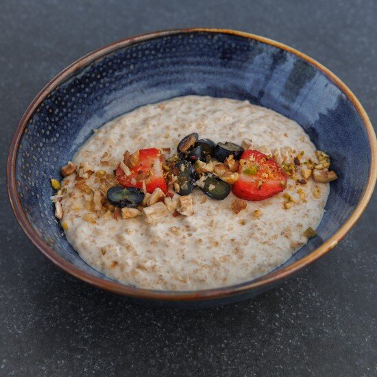 Сливочная овсяная каша