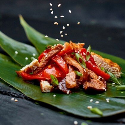 Вок Чап Че со свининой