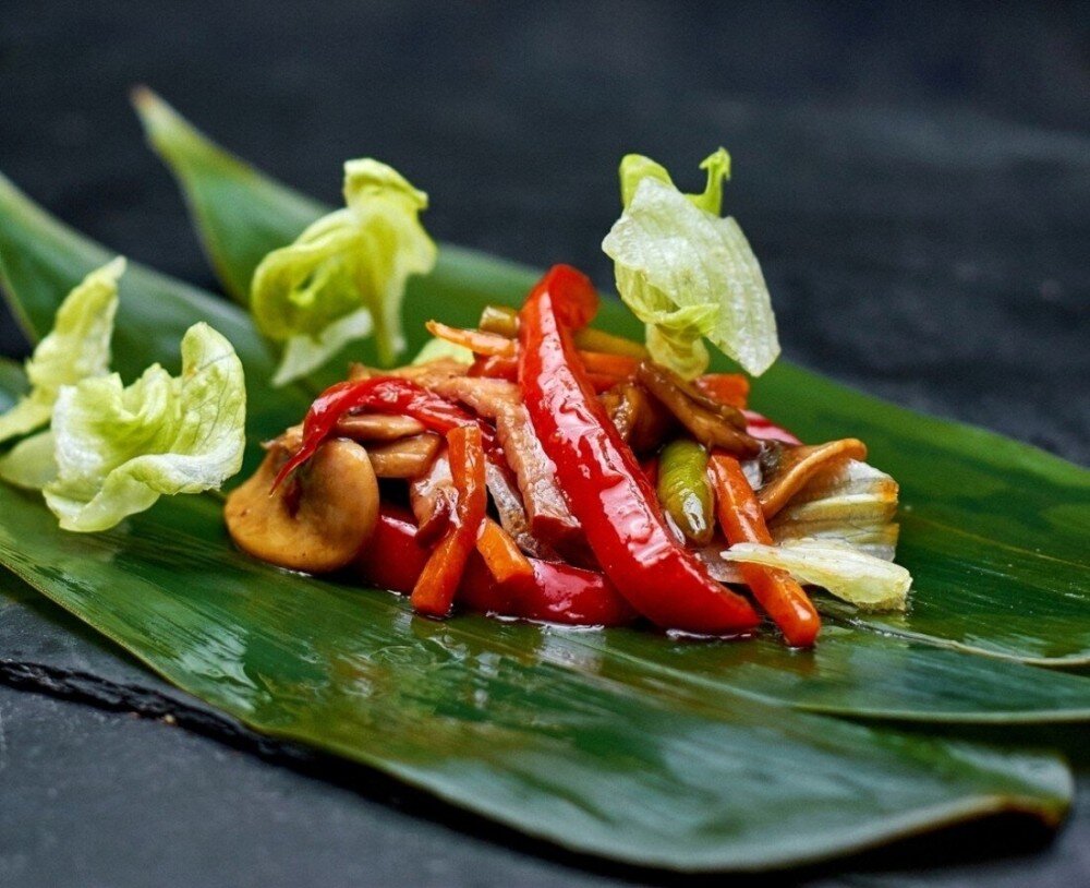 Вок Чоу Мейн с грибами