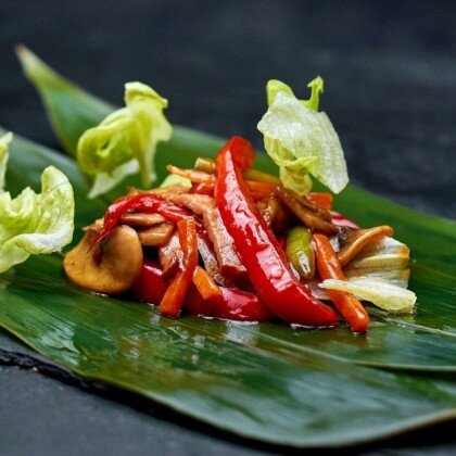 Вок Чоу Мейн с грибами