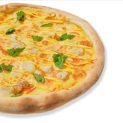 Сытная курочка пицца