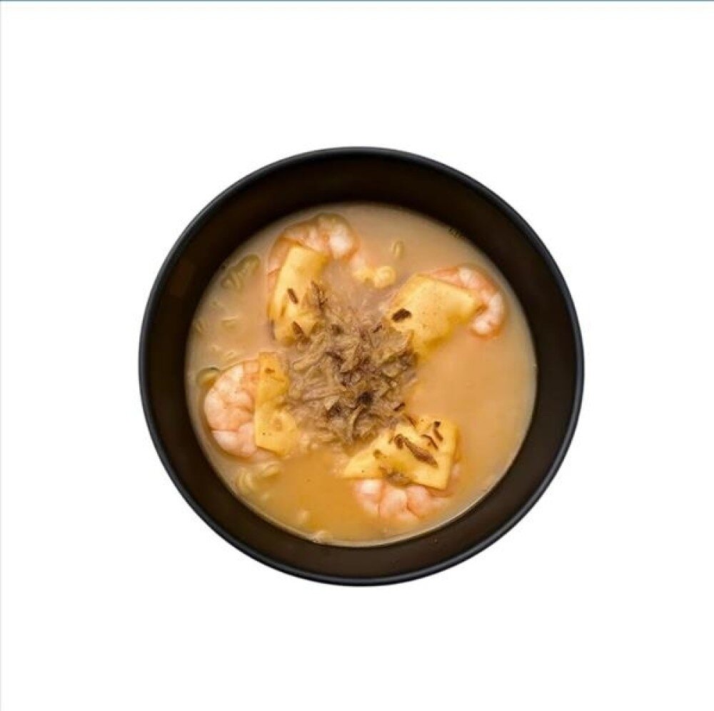 Классический рамен с креветками