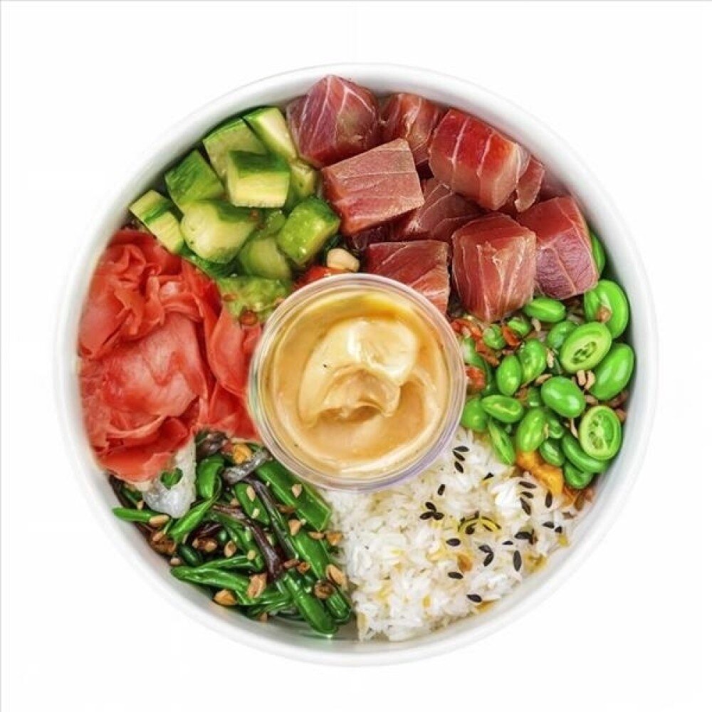 Поке с тунцом мини