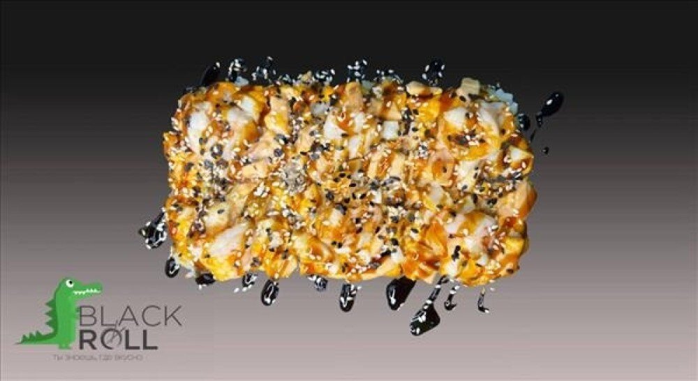 Морская японская пицца