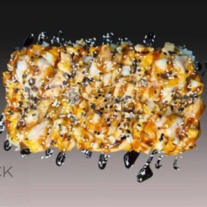 Морская японская пицца