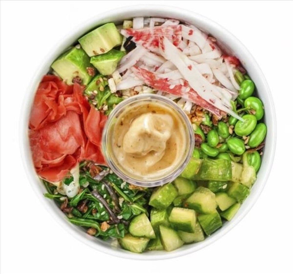 Поке с крабом