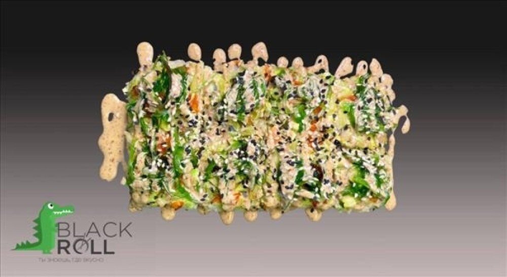 Веган японская пицца