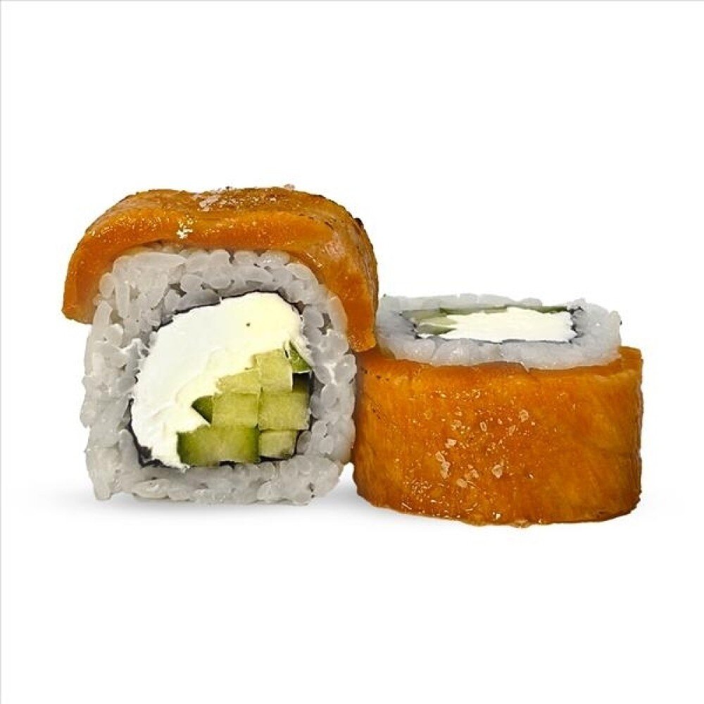 Лосось карамель ролл