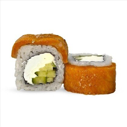 Лосось карамель ролл