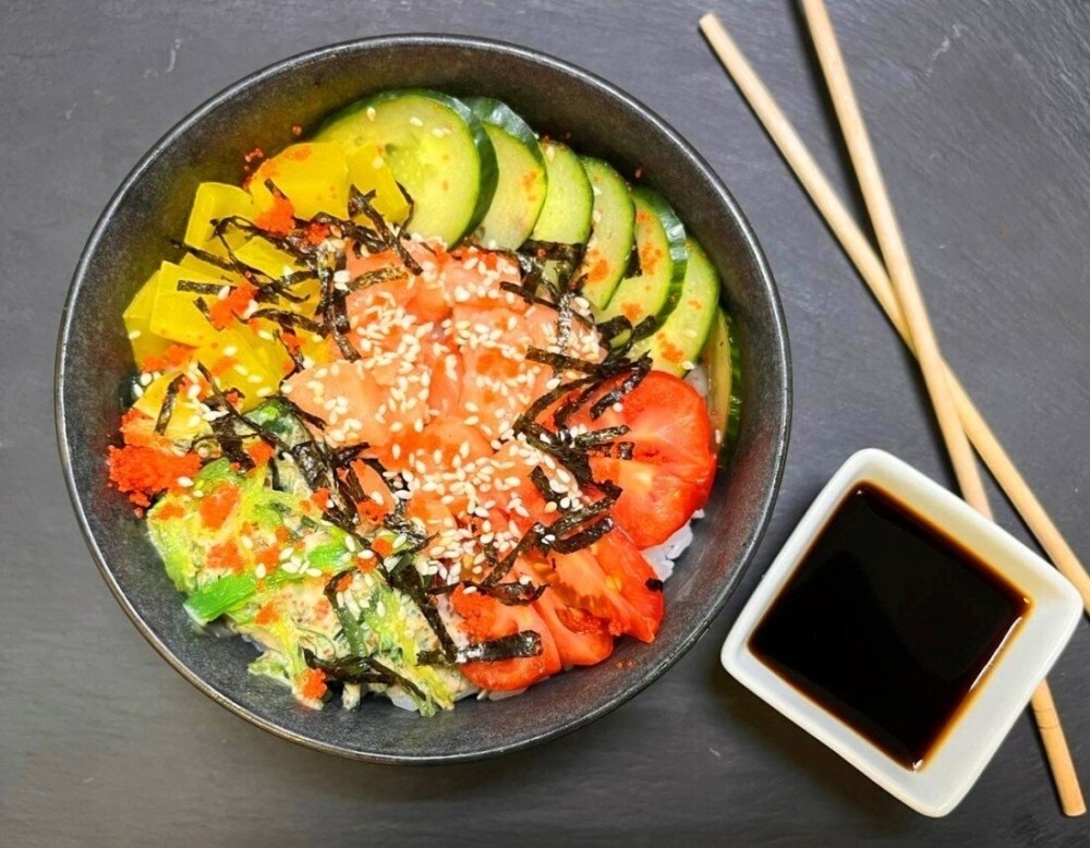 Поке с креветкой