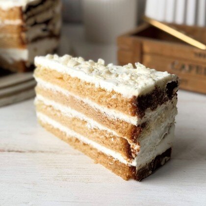 Пирожное "Молочная девочка"