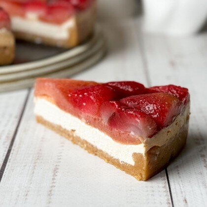 Чизкейк "С клубникой"