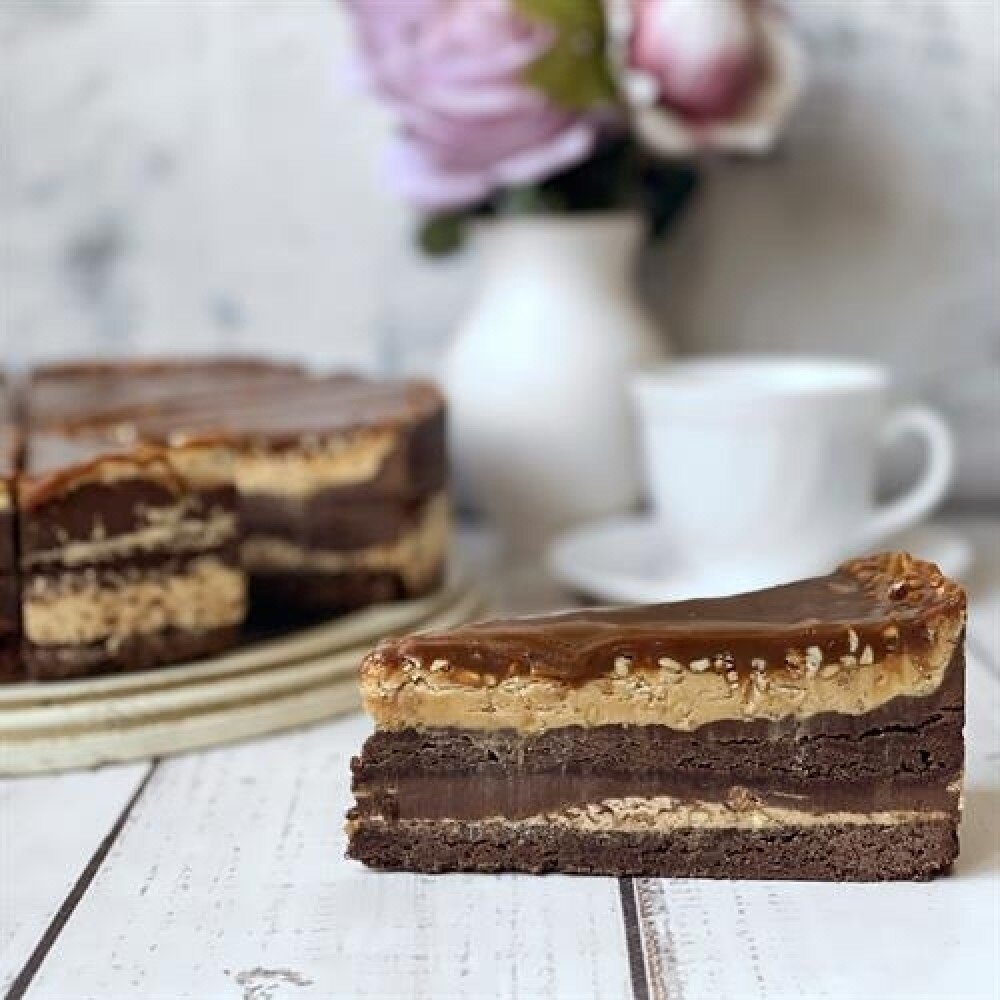 Пирожное "Карамельно-ореховое"