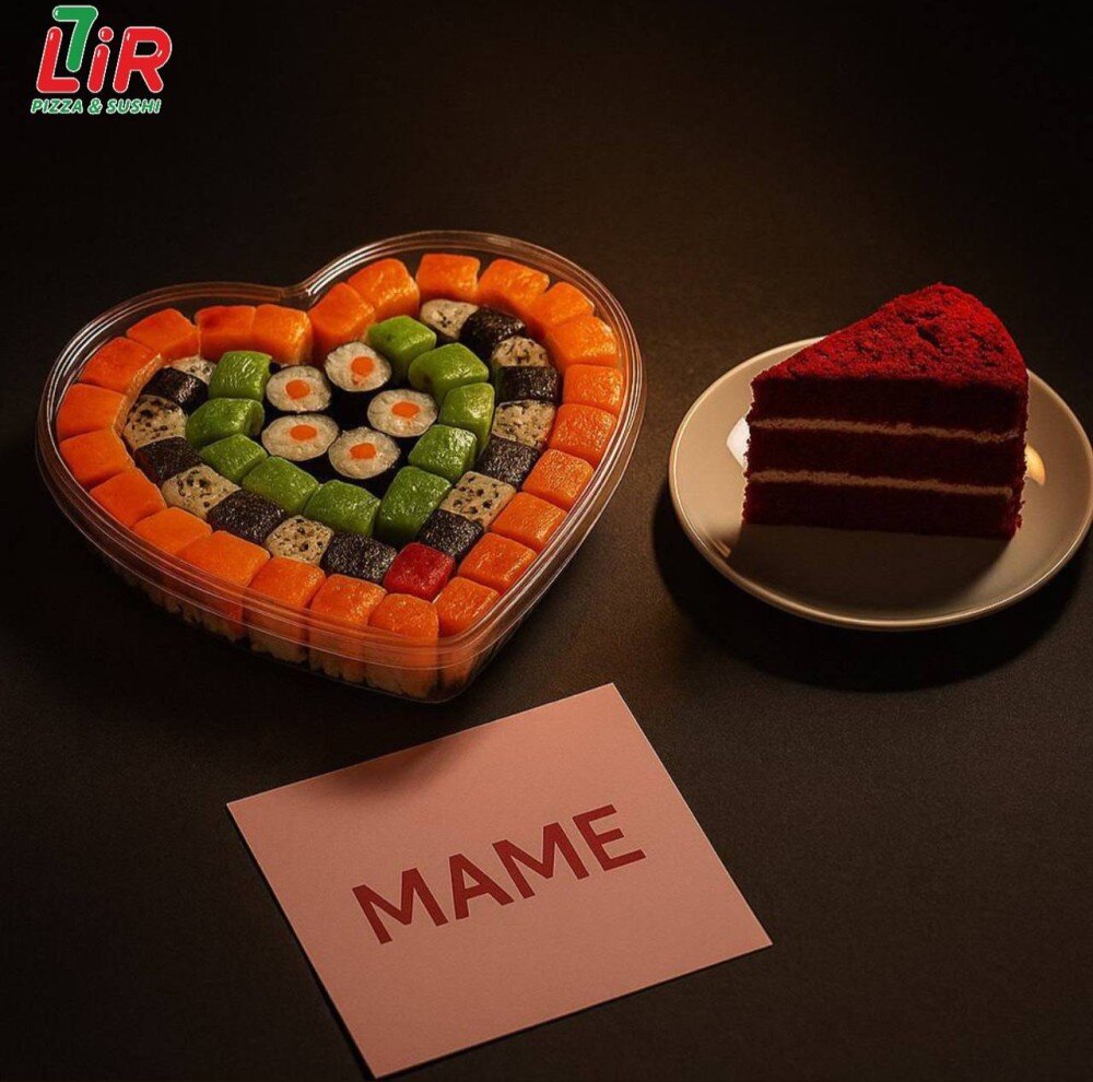 Сет "Сердечко" + Красный бархат