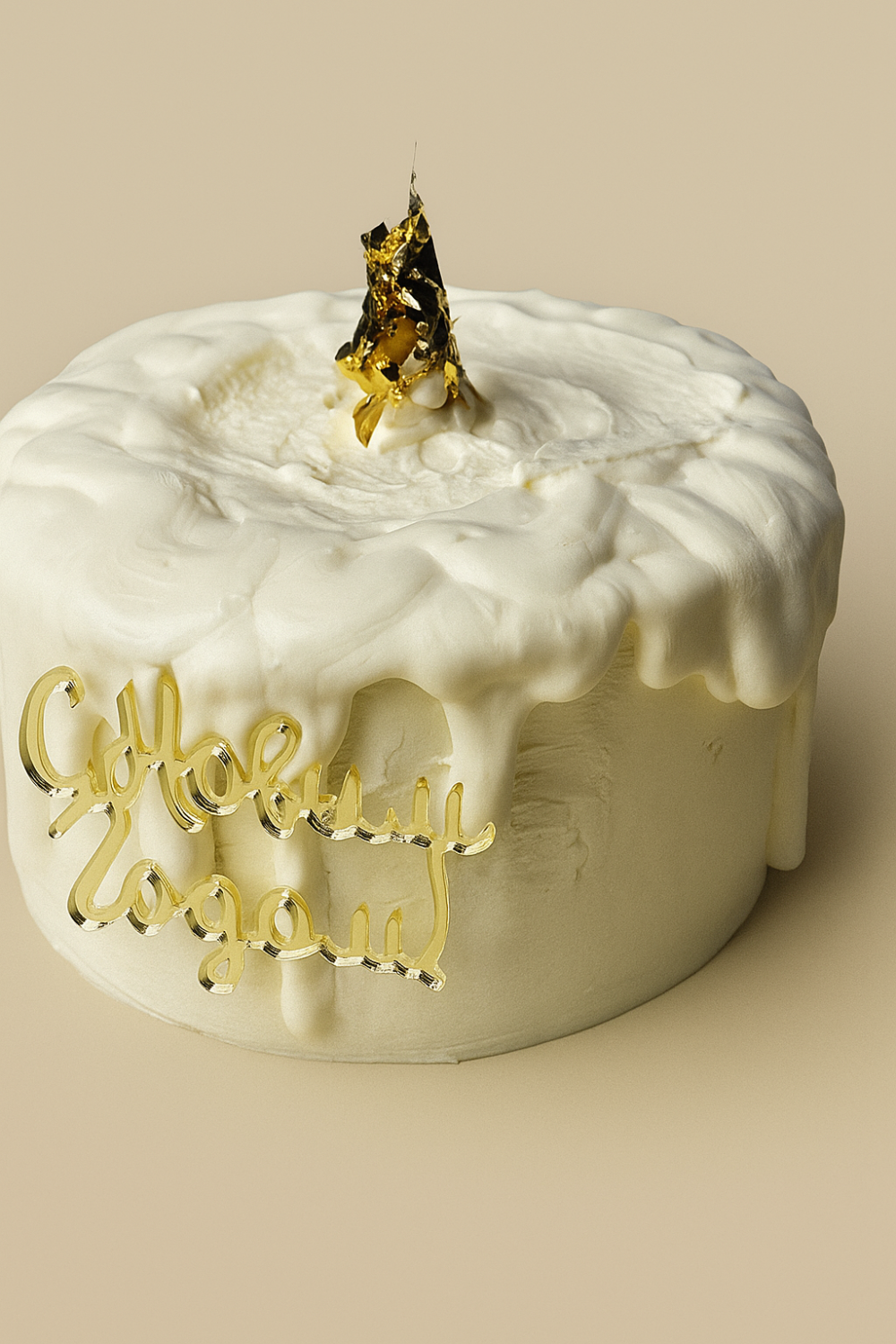 Ванильный Бенто-торт НГ