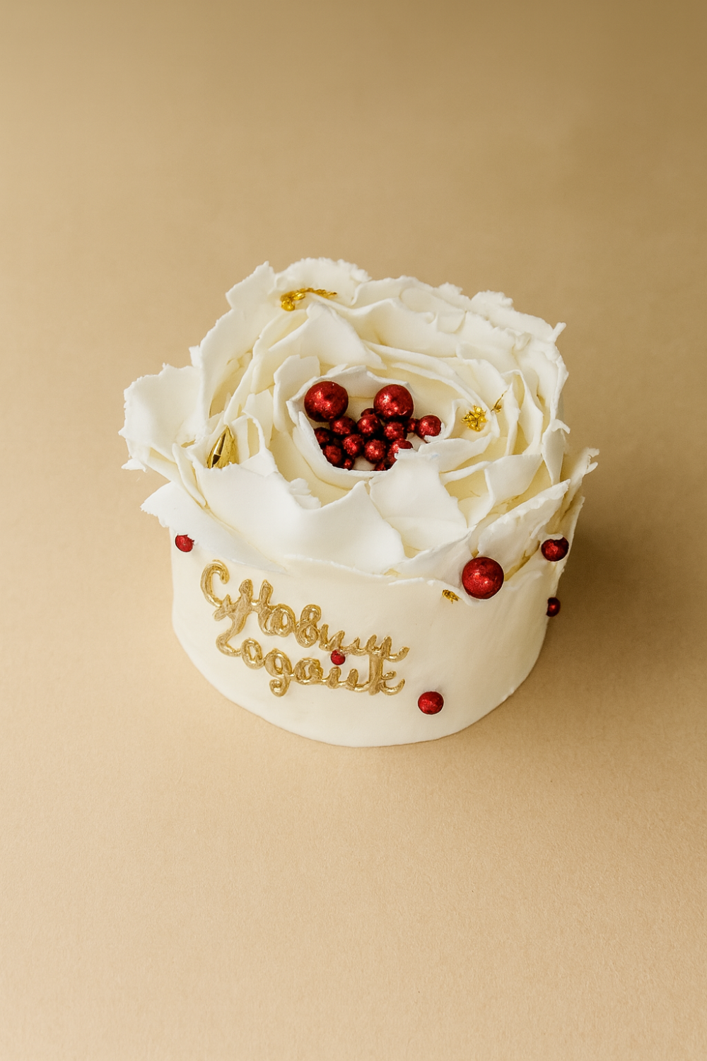 Бенто-торт Красный бархат НГ