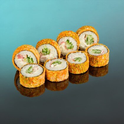 Ролл Карбонара темпура